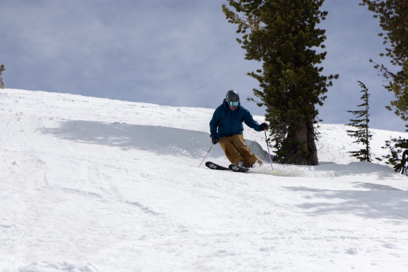 all mountain skis men - the dps wailer 100 features 40% rocker, which made carved turns...