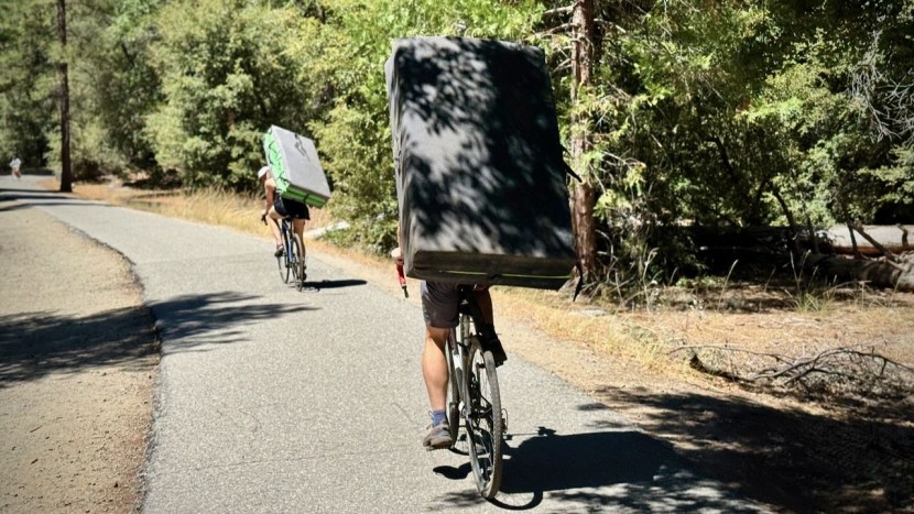 bouldering crash pad - whether you're after a small pad (like the one pictured here in the...