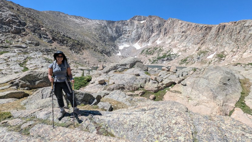 trekking poles - a good mountain pole is lightweight but strong enough to handle...