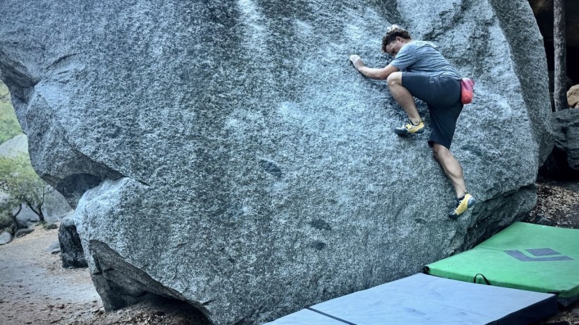bouldering crash pad - the type of foam that separates you from the ground is an important...