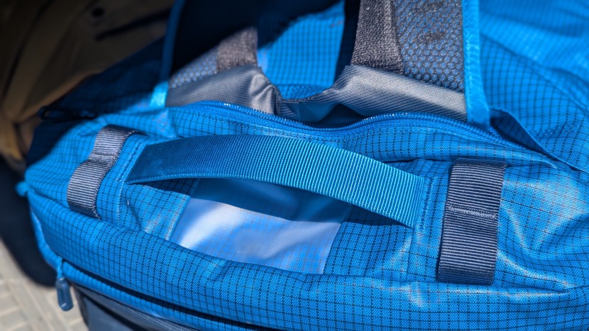 four large grab handles make it easy to lug the transporter in and...