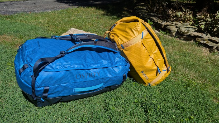 osprey transporter - the 90 to 100 liter volume is a good size duffel for air travel;...