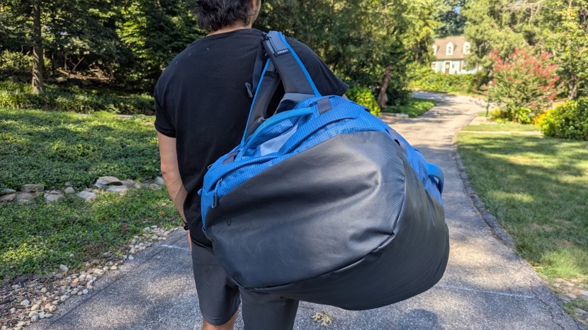 osprey transporter - since it's easy to overpack the transporter you'll be thankful for...