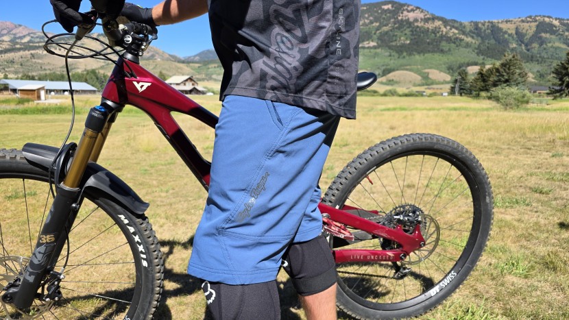 mountain bike shorts - the troy lee designs skyline shorts integrate perfectly with...