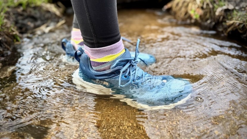 the north face vectiv fastpack for women - whether navigating snow, puddles, mountain streams, or early season...