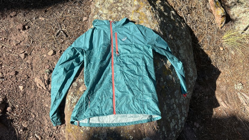 running jacket - the fujitrail has great breathability and comfort while on the move.