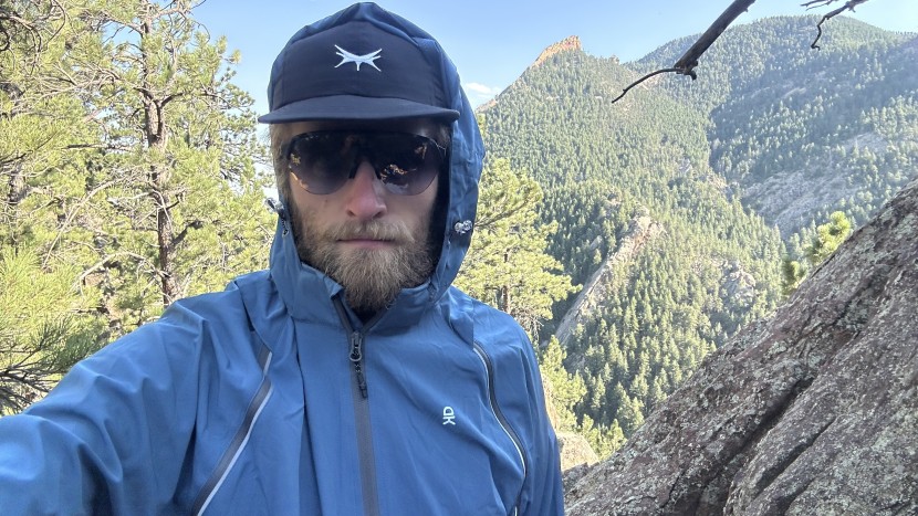 running jacket - the little donkey andy quick-dry features zip off sleeves and a...