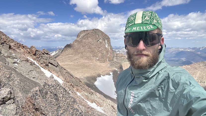 running jacket - out testing running jackets in the high alpine of colorado.