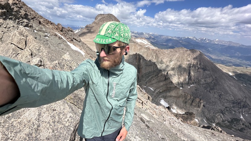 running jacket - testing the breathability of the nnormal trail rain jacket with a...