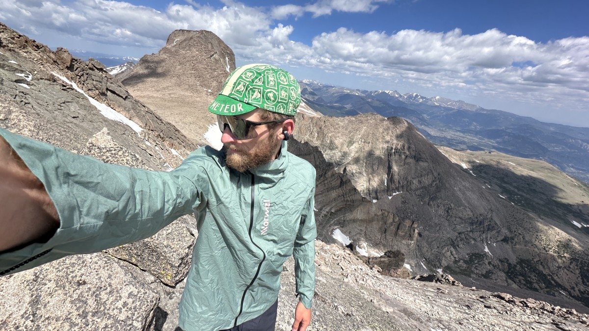 Nnormal Trail Rain Review (Testing the Nnormal Trail Rain in the Longs Peak Cirque.)