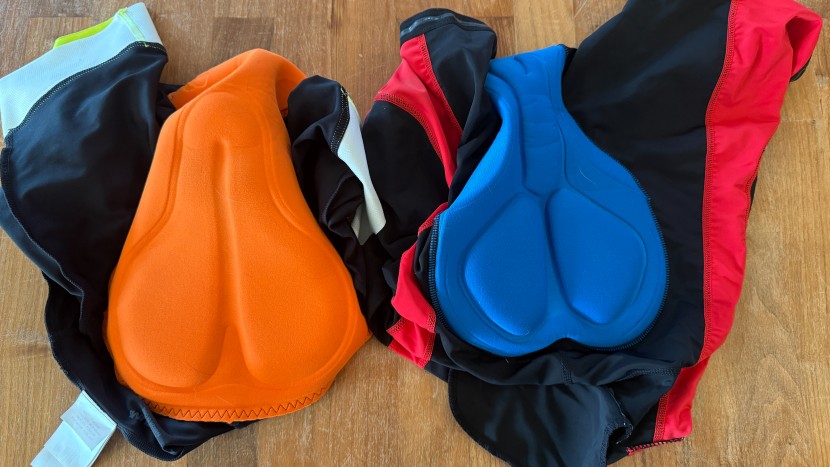 bike shorts men - pearl izumi's elite chamois is far larger than the bikewa 3d padded...