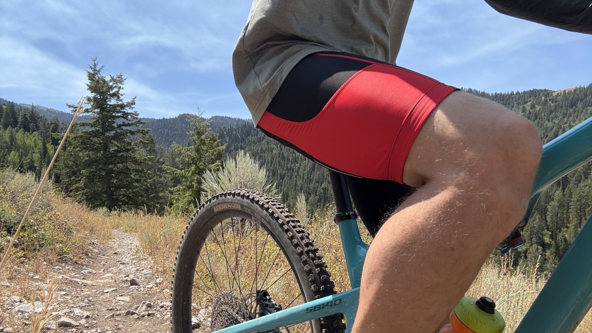 Bikewa 3D Padded Review (Not everyone will like the Bikewa 3D Padded shorts' loud colors, but our Portland Trailblazers fan of a tester was...)