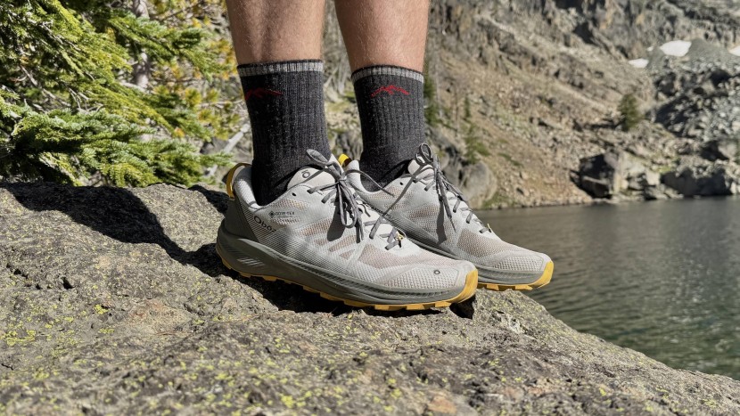 hiking shoes - we kept detailed notes on each shoe while we were out testing them...
