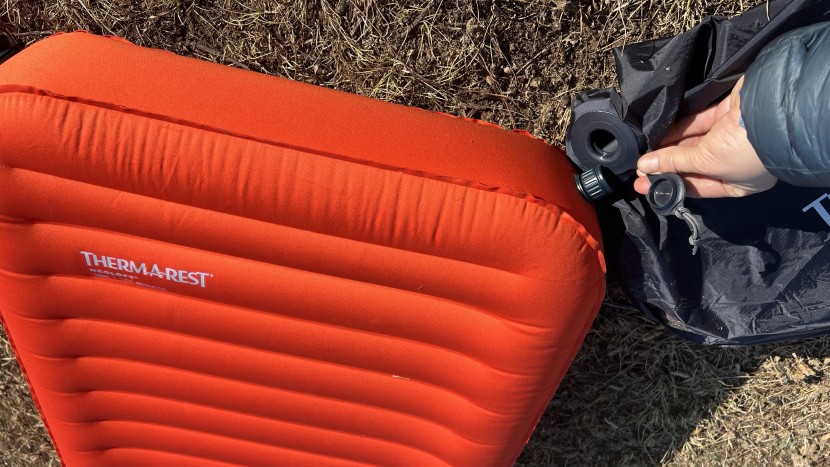 sleeping pad womens - when using the included pump sack, it didn't take our testers too...