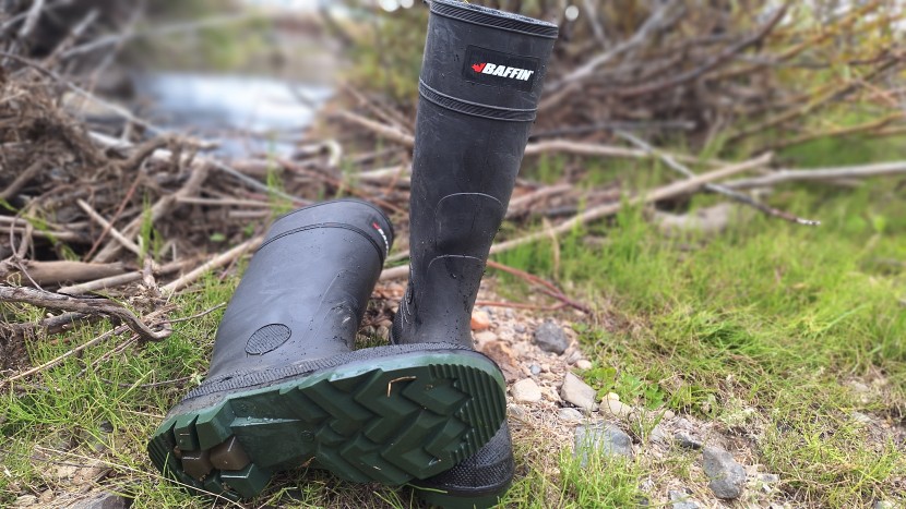 rain boots men - with their aggressive tread pattern, the baffin enduro is equipped...
