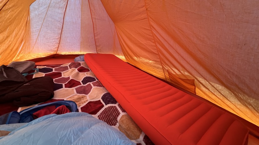 therm-a-rest neoloft pad - the incredible thickness and width of the neoloft made it suitable...