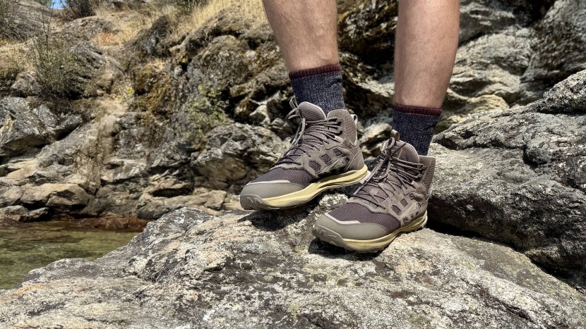 hiking boots men - the lone peak hiker 3 aren't a pair you'll want to get wet in.