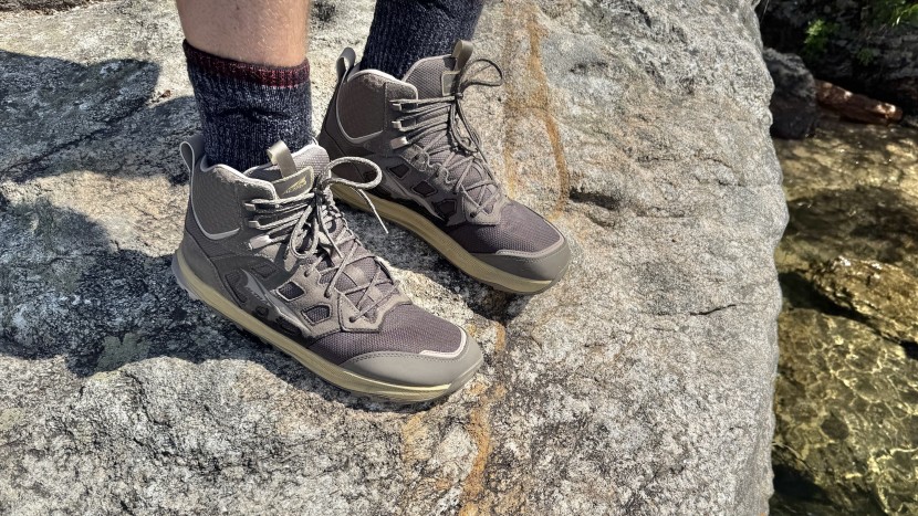 altra lone peak hiker 3 - the build quality is excellent, but the materials are quite light...