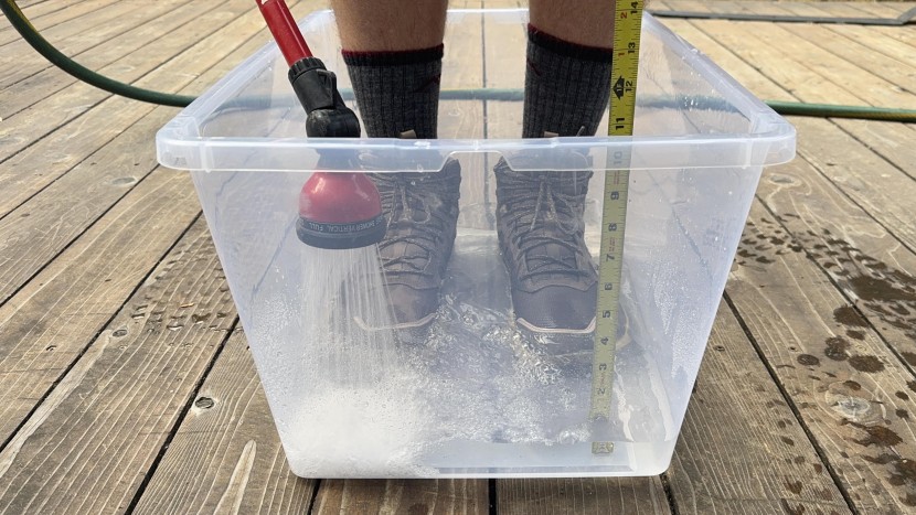 altra lone peak hiker 3 - the altra lone peak hiker 3 performed poorly in our water resistance...