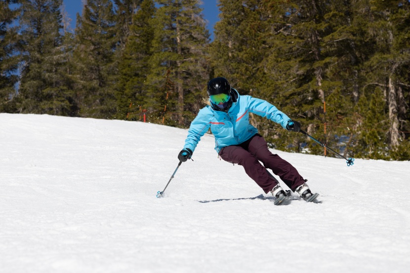 atomic maven 94 cti - the slightly unpredictable flex makes carving more of a challenge...