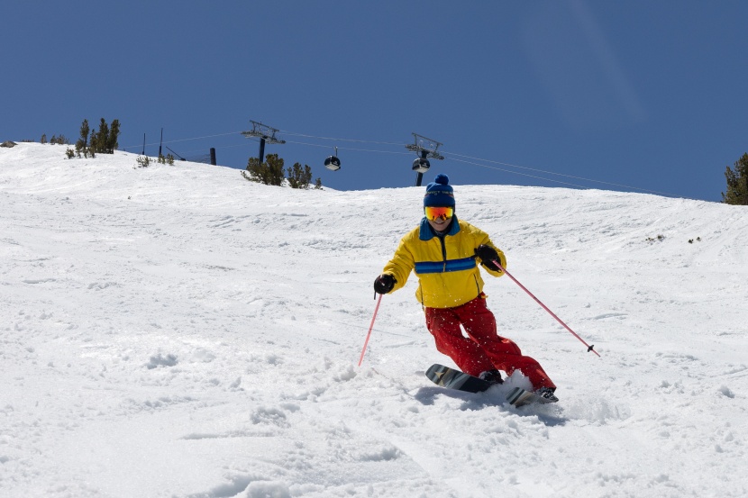 atomic maven 94 cti - the big rectangular tips regularly pushed our testers off course...