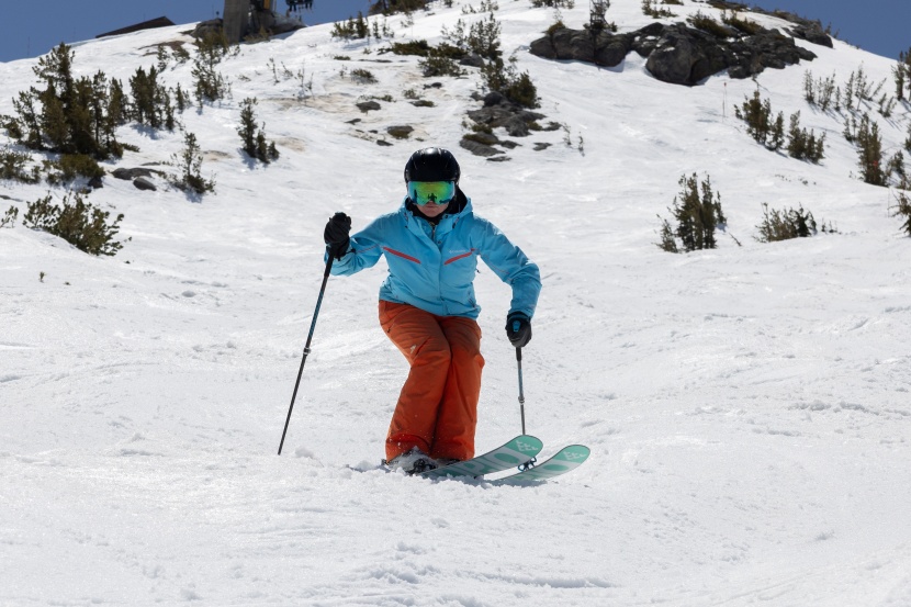 from heli-ski trips to springtime slush, the atris birdie quickly...