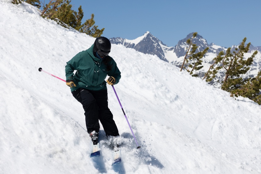 dynastar m-pro 98 w - the inconsistency between the skis made it difficult to trust our...