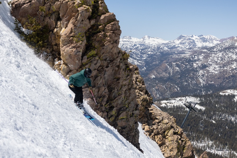 dynastar m-pro 98 w - the m-pro 98 w is a bit too squishy to inspire confidence in...