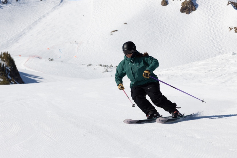 all mountain skis womens - the unique amphibio design of the ripstick 94 w ski, which helps it...