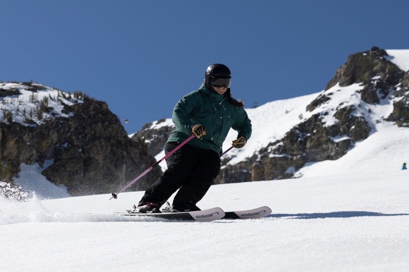 all mountain skis womens - the ripstick 94 w is just as fun skiing groomers as it is in powder.