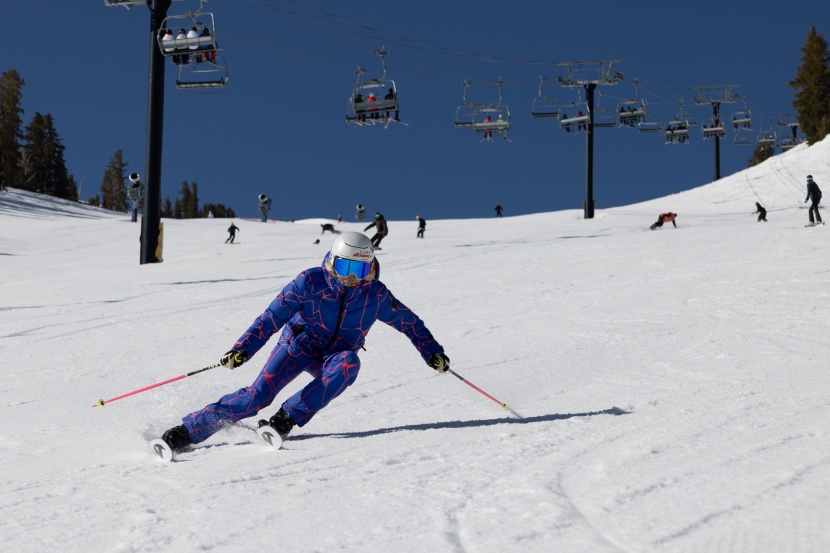 all mountain skis womens - the "fun" on the santa ana 97 comes more in the form of stability...