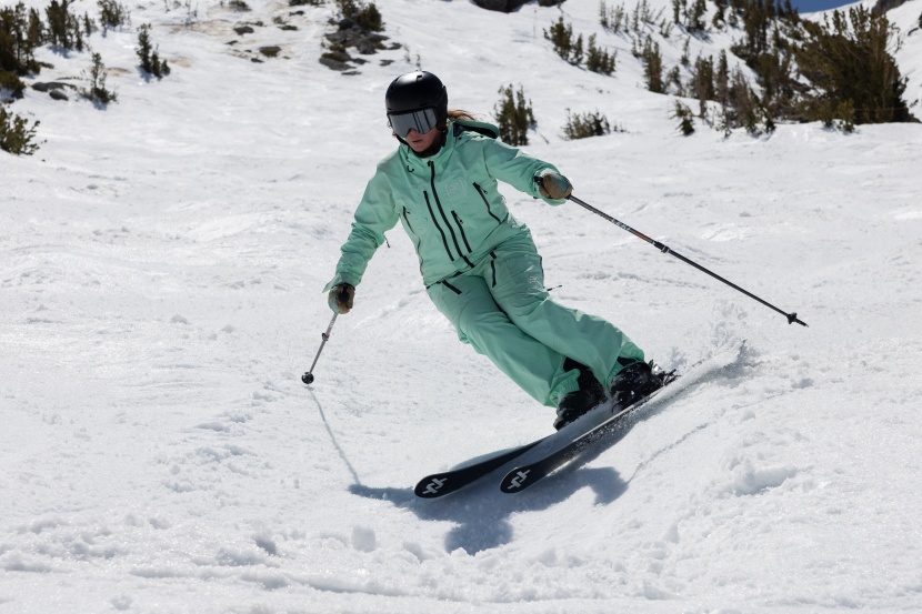 volkl m7 mantra w - at slower speeds, it's hard to get the edges to release and skid.