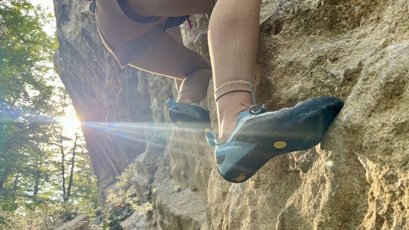 la sportiva finale for women - the finale has a relatively slim toe box, but its flat, relaxed...