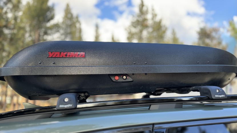 cargo box - the yakima's rocketbox pro is a great roof box option for those on a...