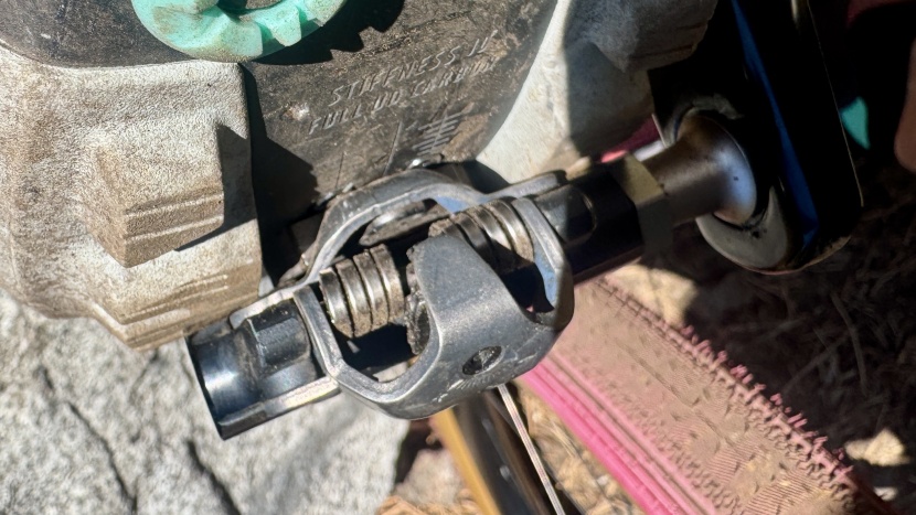 shimano xtr m9200 - there is considerable benefit to the wider platform with xc shoes...