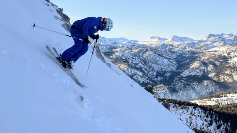 its ability to blast through wind crust gave us the confidence to...