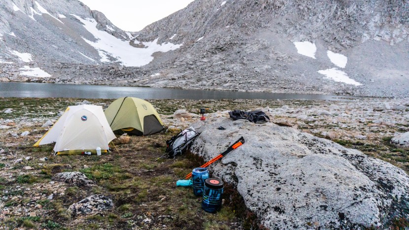 jetboil stash - in more exposed camp settings like this, prepare to deal with the...
