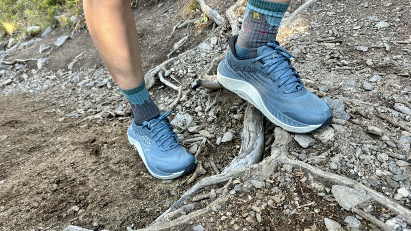 topo ultraventure 4 for women - the wide toe box and base of the ultraventure give it excellent...