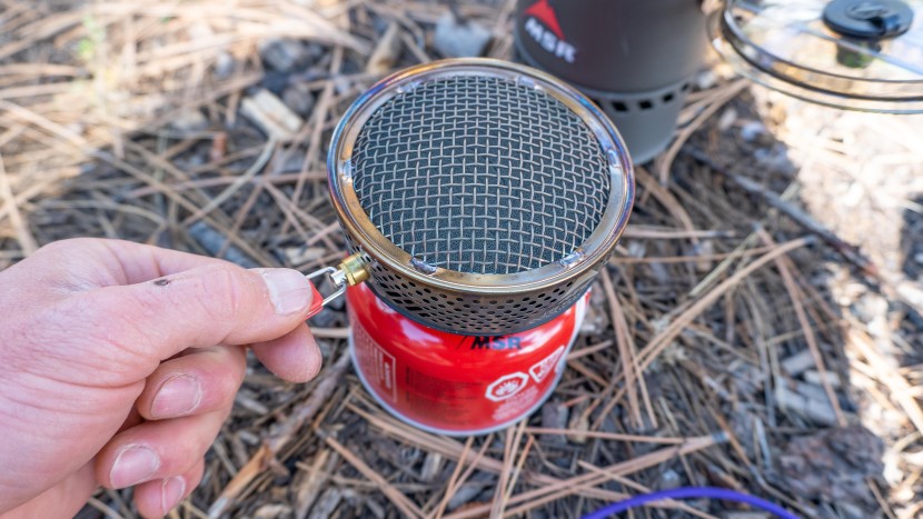 msr reactor - while we loved this radiant burner, we wish there were a way to lock...