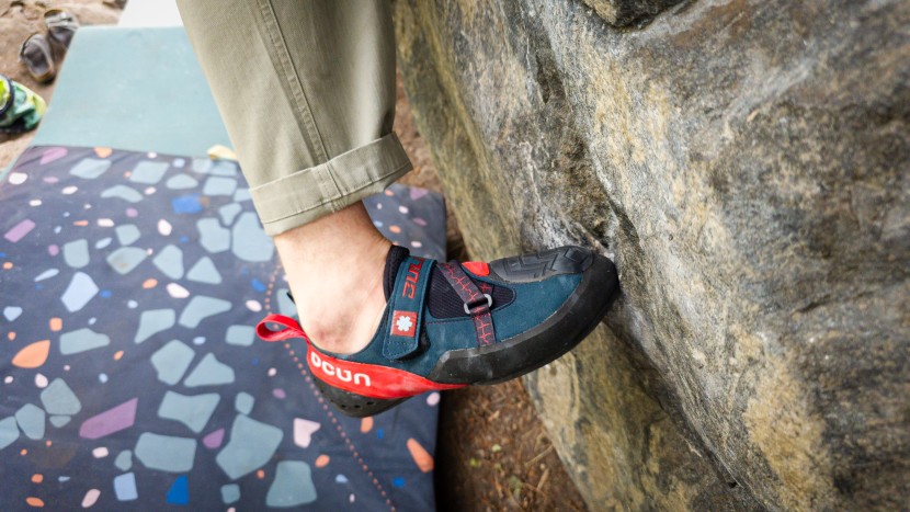 ocun bullit - for the smallest edges, this shoe simply lacks the support to add...