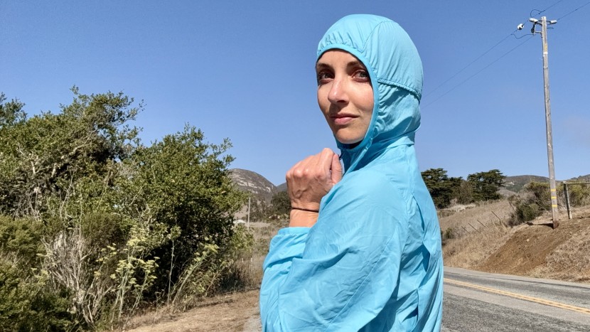 hoods with elastic edging provide a snug, stay-put fit that keeps...