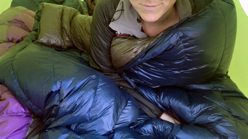 ultralight sleeping bag - the enlightened equipment revelation 20 has had as woken up smiling...