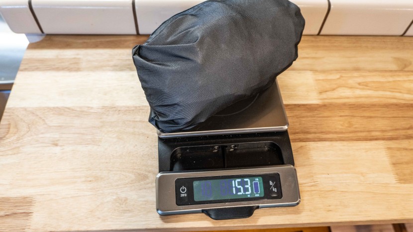 while the foray ii 3l isn't particularly light, it can fit inside...