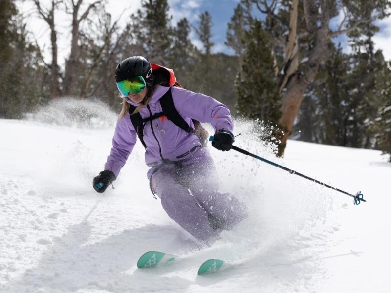 from heli-ski trips to springtime slush, the atris birdie quickly...