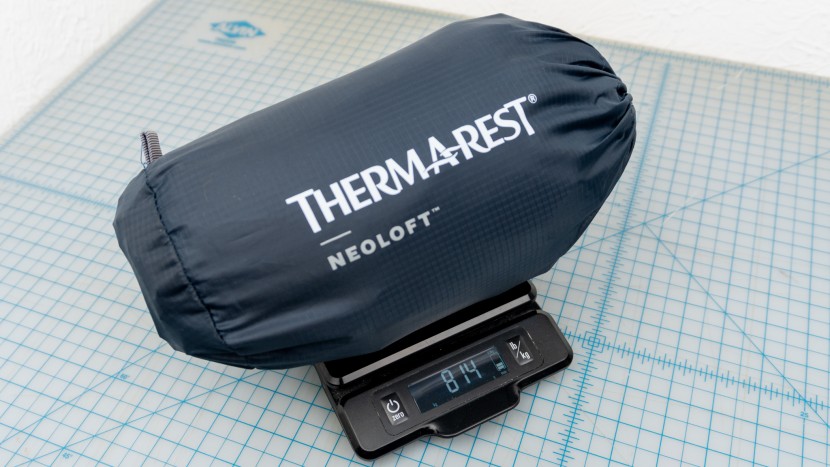 the sleeping pad and all accessories fit in the included stuff sack...