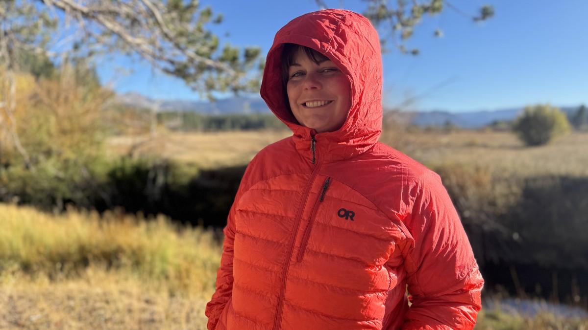 Outdoor Research Helium Down - Women's Review (This puffy prioritizes warmth and weather resistance over breathability, making it comfortable for low-intensity use...)