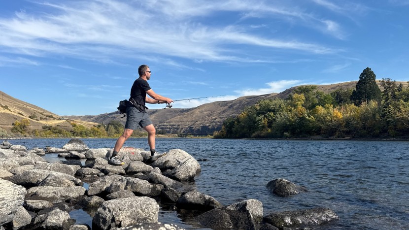 we fished in many different environments with each line to find its...