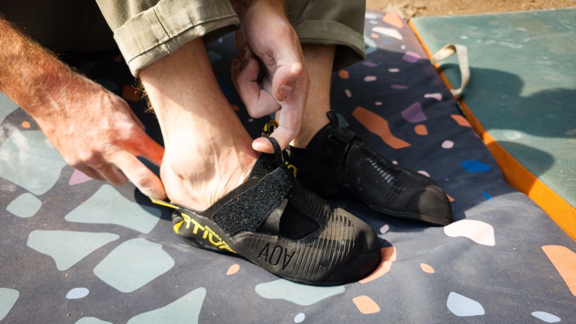 this is a soft, comfortable shoe with a generous toe box (relative...