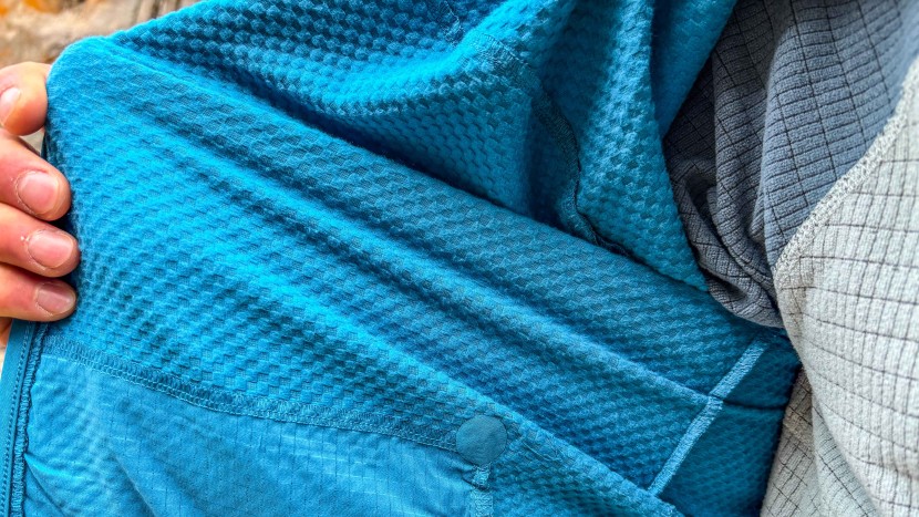 the north face tek approach - the fleece inner offered nice insulation for more moderate...