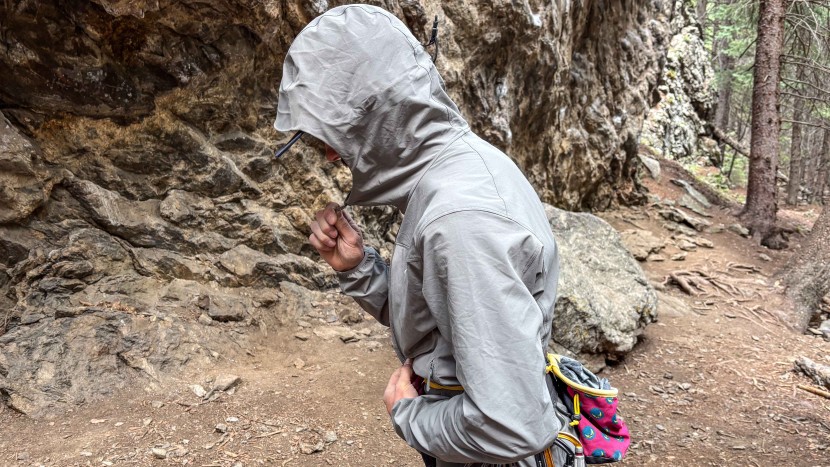 arc'teryx gamma hoody - this is a great hood for getting just the right seal around your...
